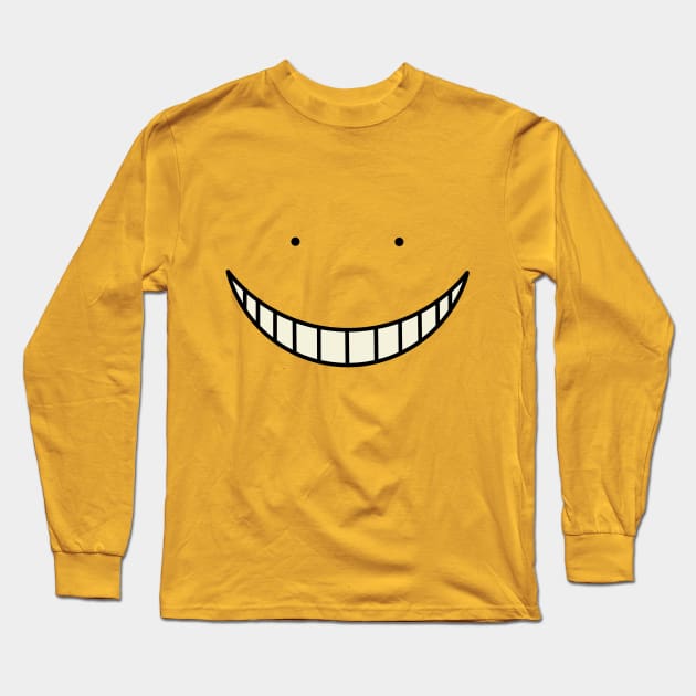 koro sensei smile Long Sleeve T-Shirt by Masterpopmind